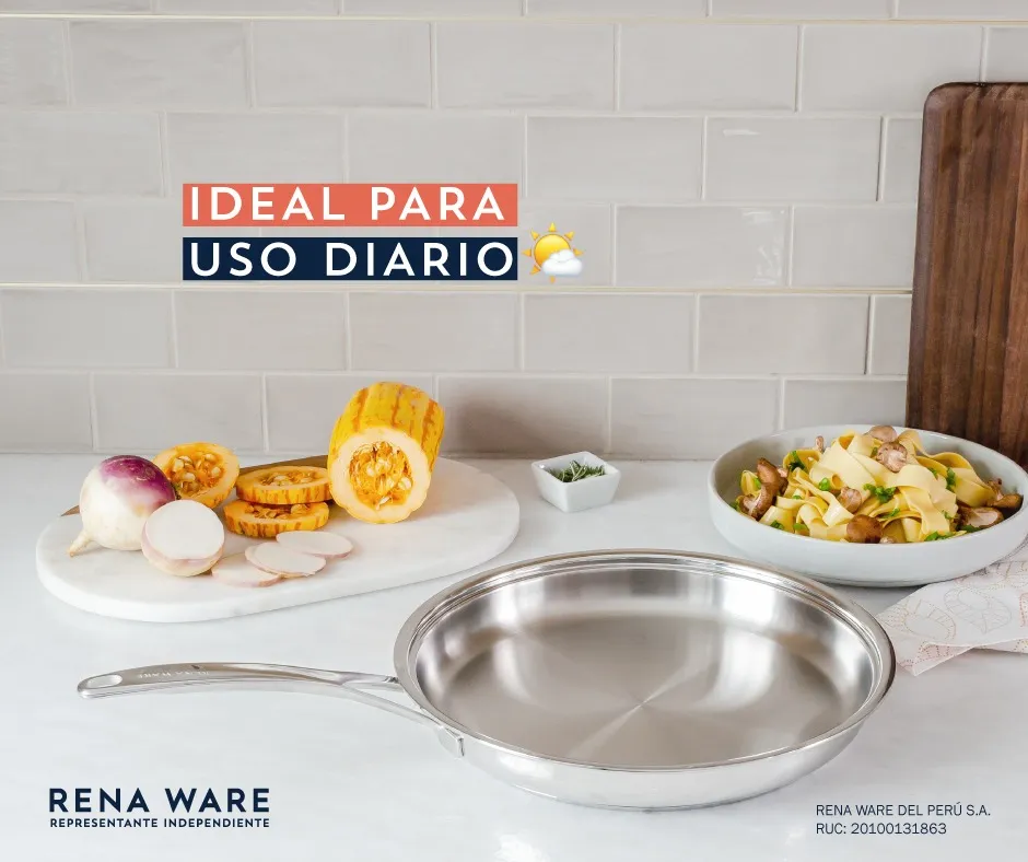 Sartén Chef Rena Ware 30 cm sin tapa | Sartén Todo uso