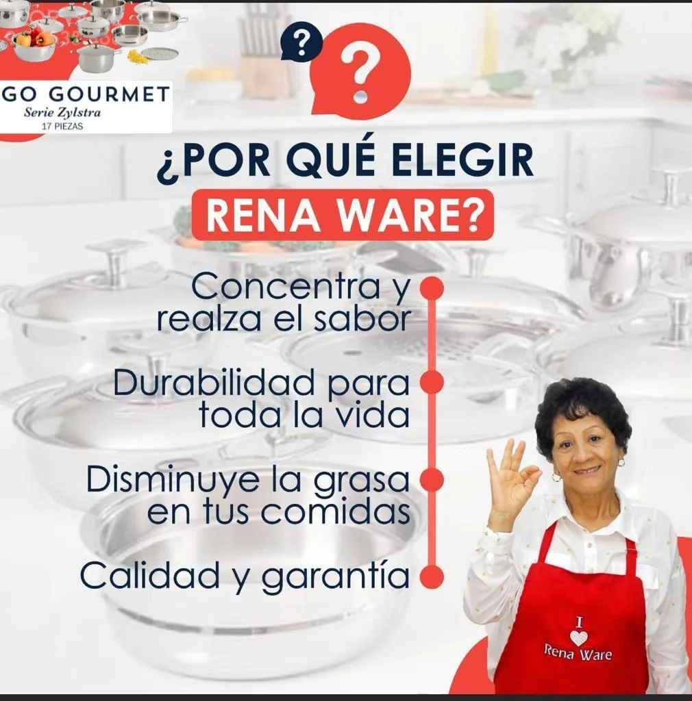 ¿Qué Hace Diferente a las Ollas Rena Ware?