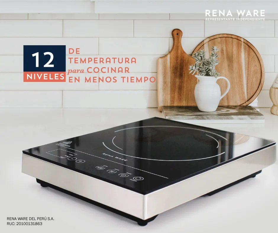 Cocina de Inducción Rena Ware: Eficiencia, Seguridad y Diseño para tu Hogar