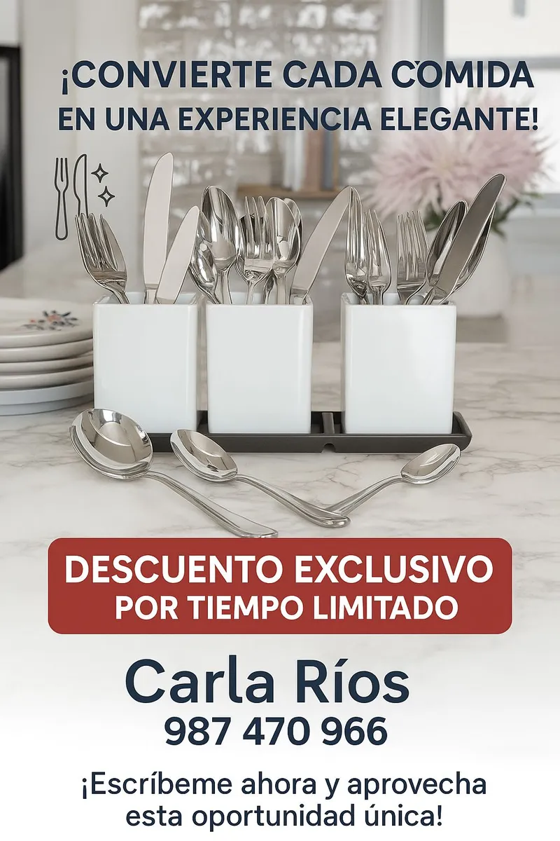 Cubiertos Rena Ware: Elegancia y Calidad con Garantía de por Vida